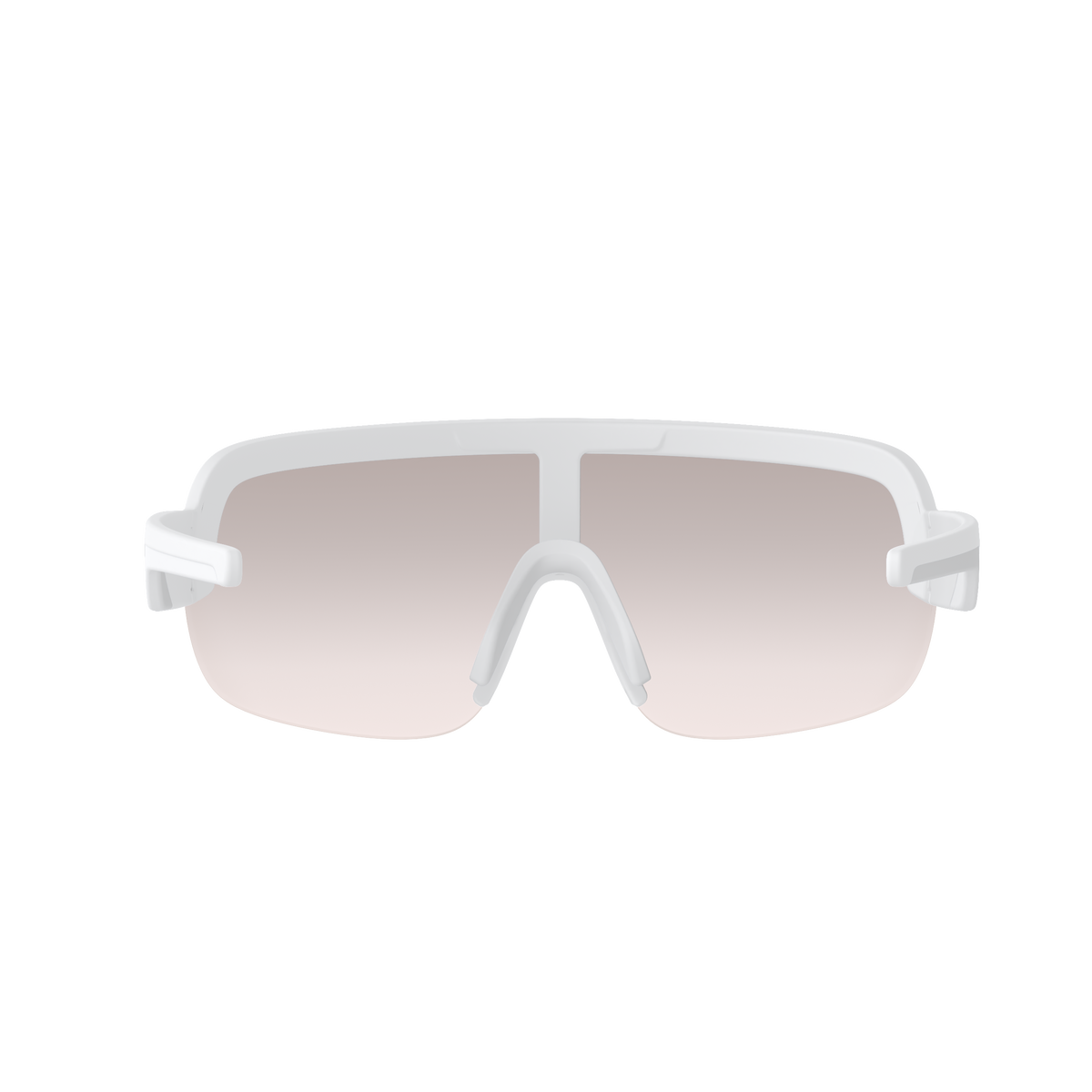 Lunettes POC AIM Blanc Verre Clarity Trail Partly Sunny Silver