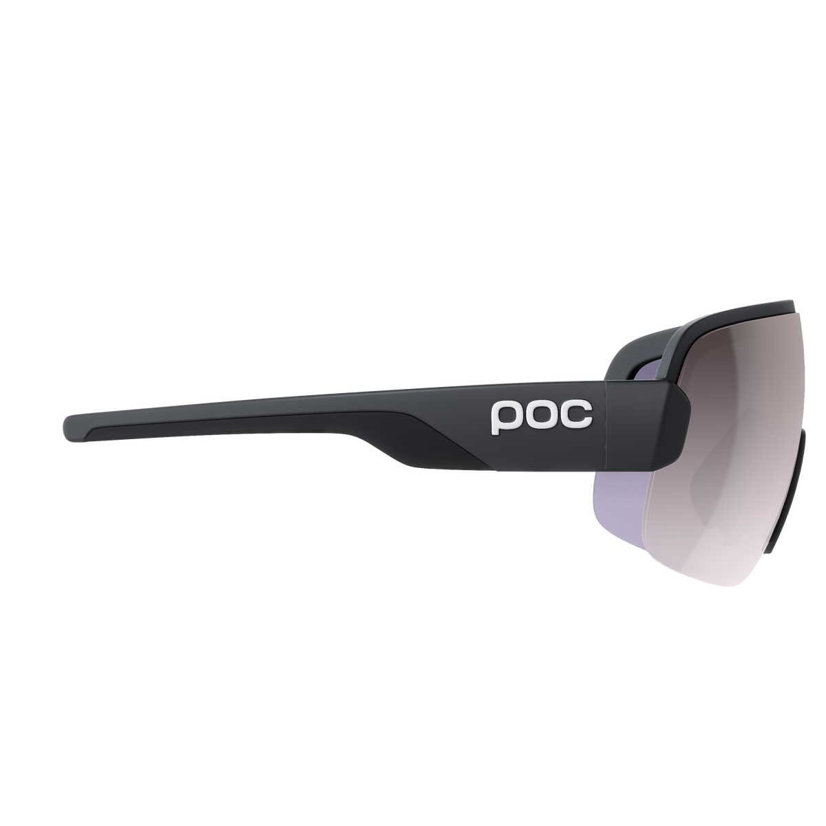 Lunettes POC AIM Noir Verre Clarity Road Sunny Silver