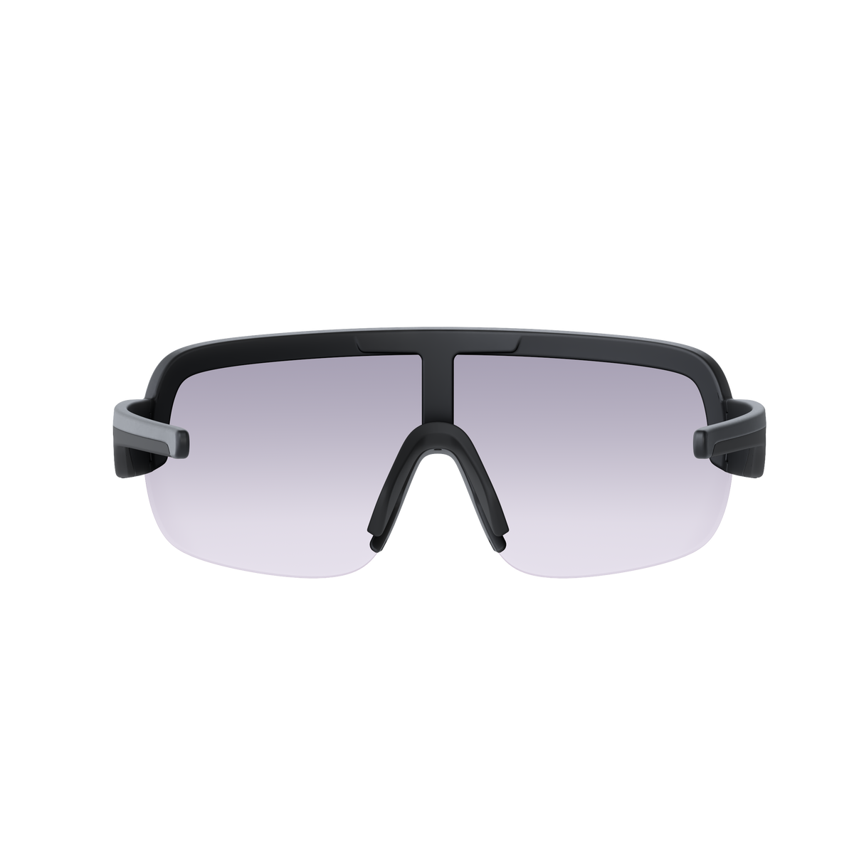Lunettes POC AIM Noir Verre Clarity Road Sunny Silver