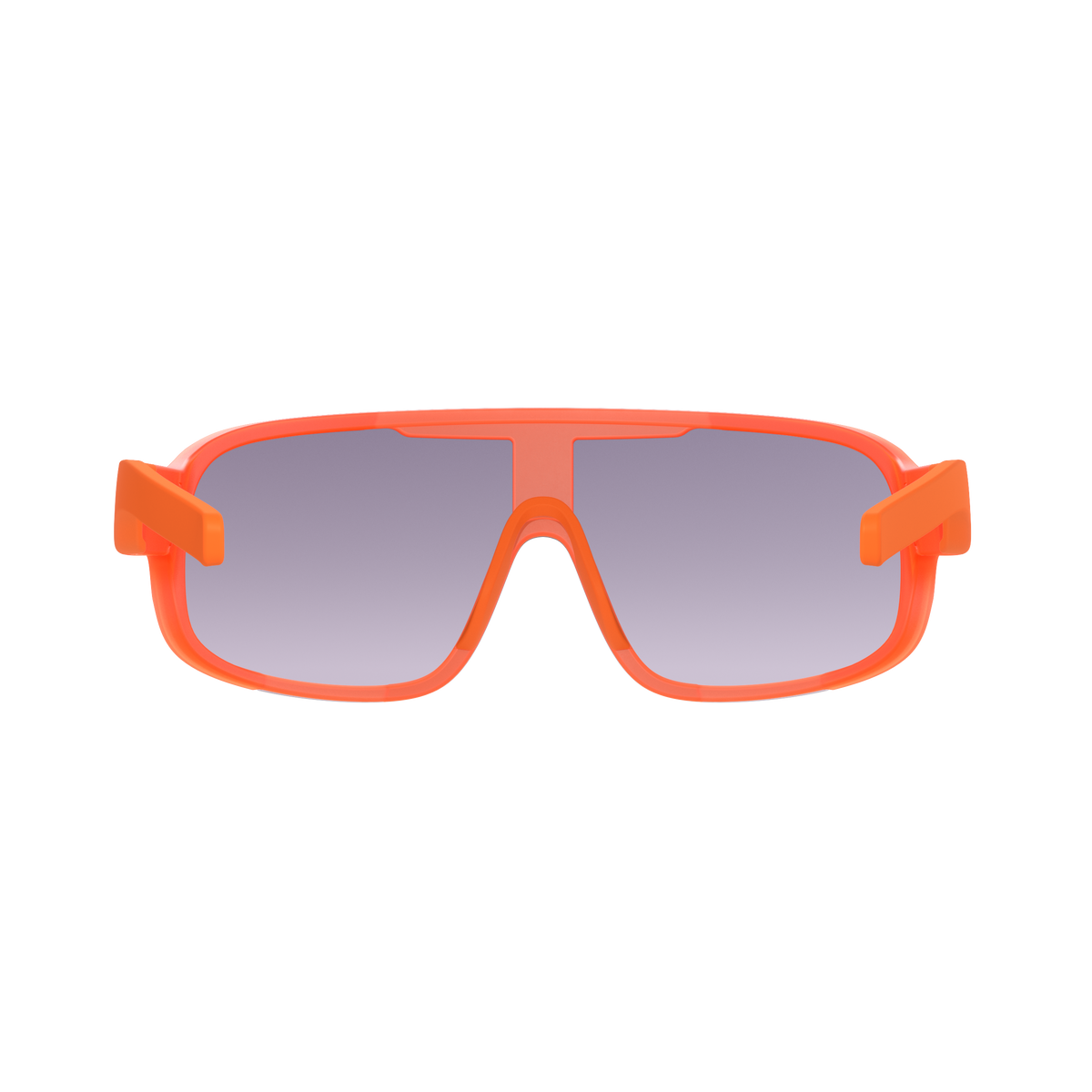 Lunettes POC ASPIRE WF Orange Fluo Translucide Verre Clarity Road Partly Sunny Gold