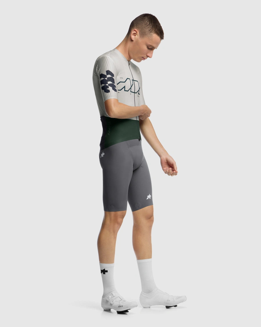 Maillot ASSOS EQUIPE RS S11 Something to Say Manches Courtes Blanc