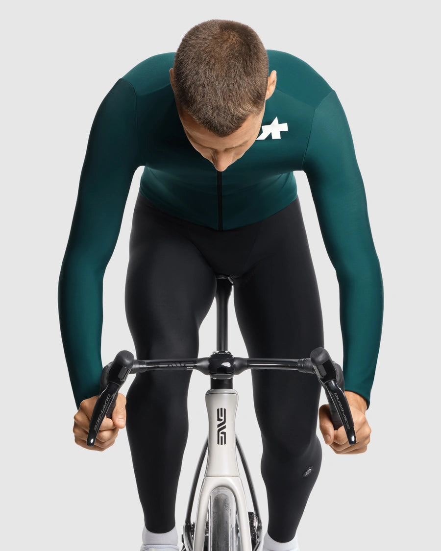 Maillot ASSOS MILLE GT SPRING FALL S11 Manches Longues Vert
