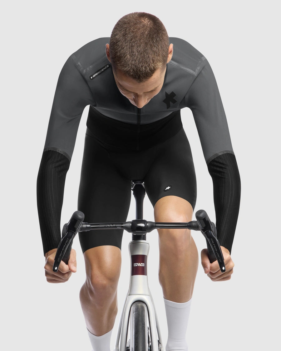 Veste ASSOS EQUIPE RS ALLEYCAT SHELL S11 Gris/Noir