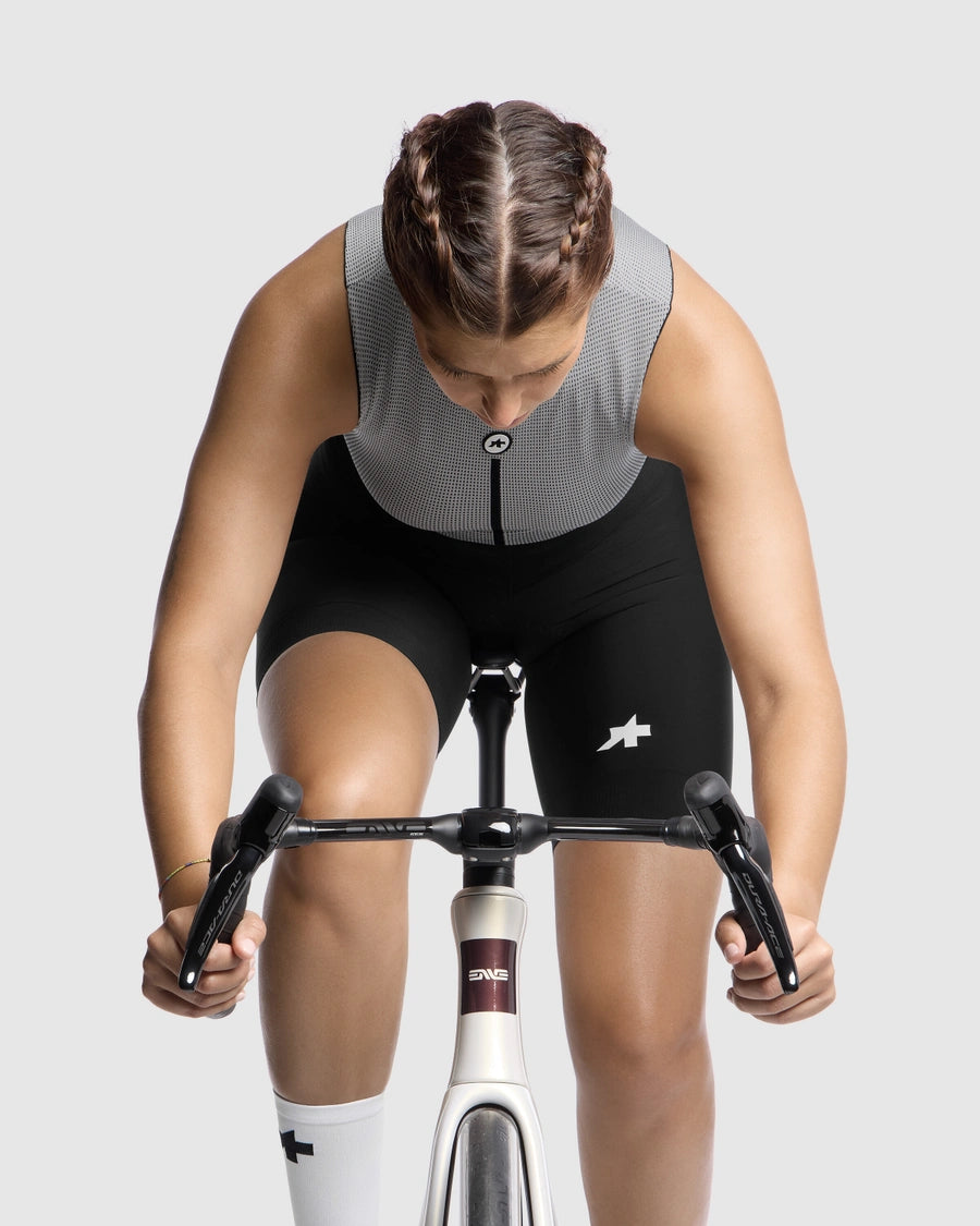 Cuissard Court ASSOS UMA GT HALF S11 Femme Noir