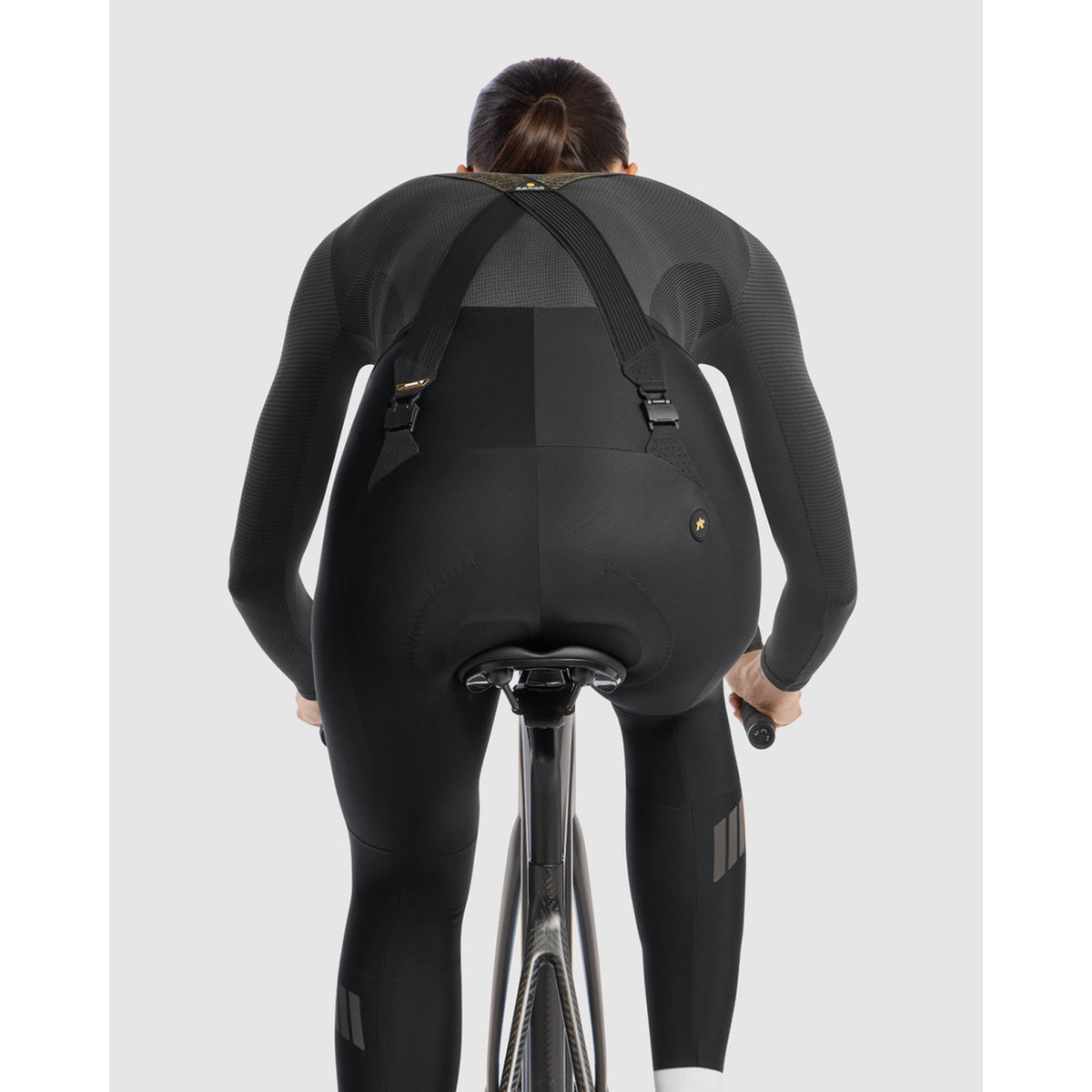 Cuissard Long à Bretelles ASSOS UMA GTV SPRING FALL S11 Femme Noir