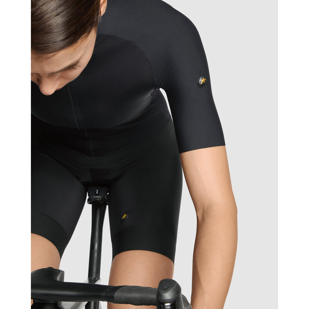 Maillot ASSOS UMA GTV C2 Manches Courtes Femme Noir
