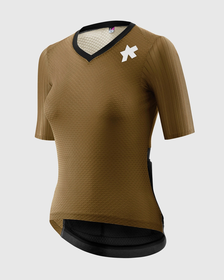 Maillot ASSOS DYORA RSV S11 Manches Courtes Femme Jupiter Gold