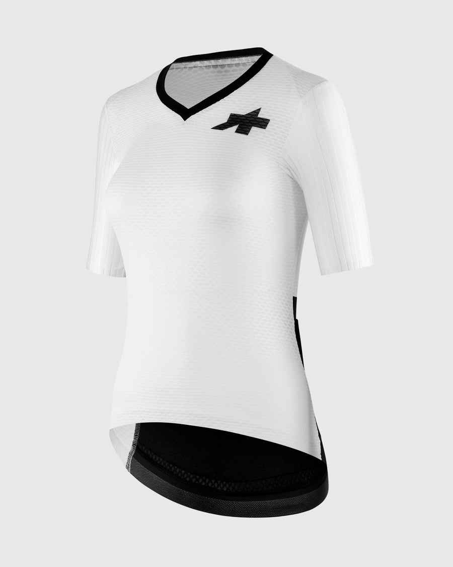 Maillot ASSOS DYORA RSV S11 Manches Courtes Femme Blanc