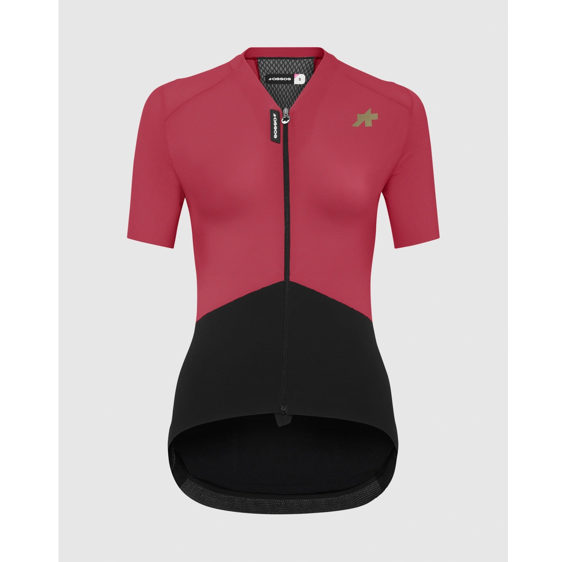 Maillot ASSOS UMA GTV S11 Manches Courtes Femme Berry