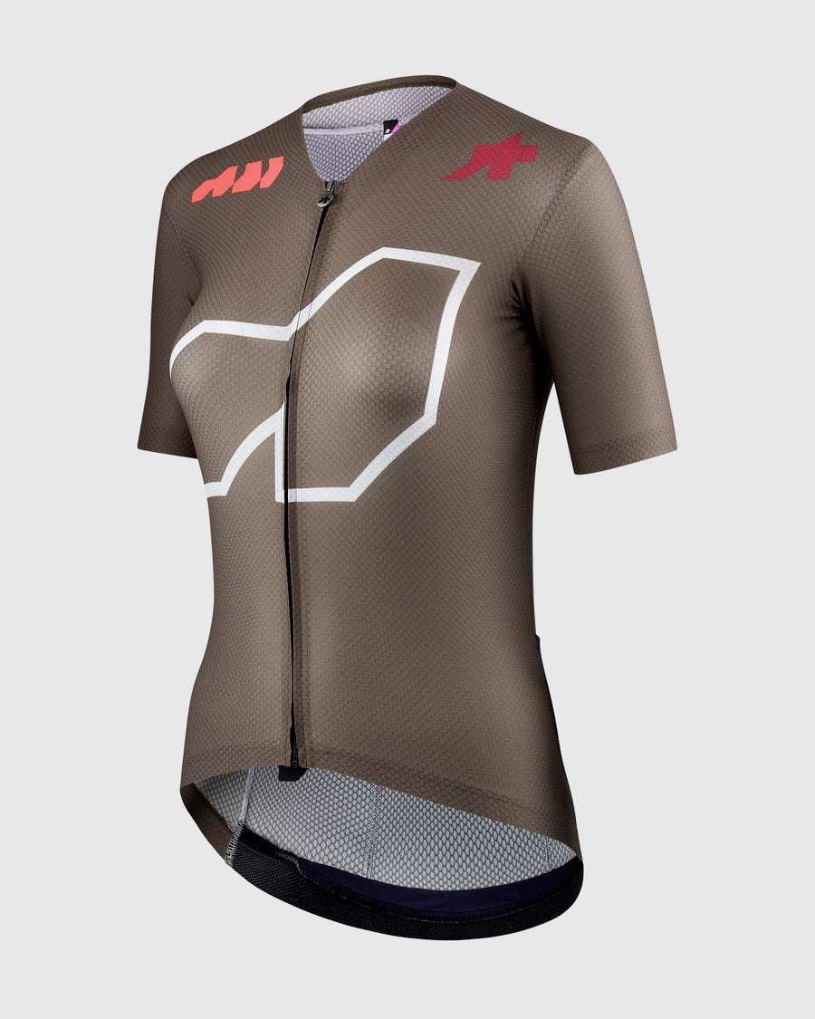 Maillot ASSOS DYORA R S11 We are the A Manches Courtes Femme Marron