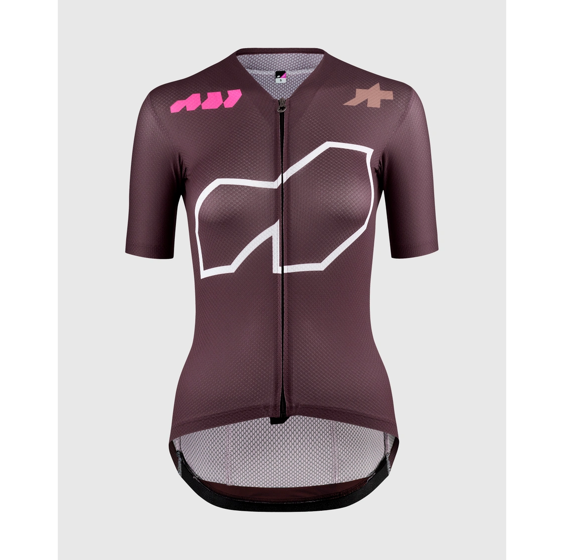 Maillot ASSOS DYORA R S11 We are the A Manches Courtes Femme Bordeaux