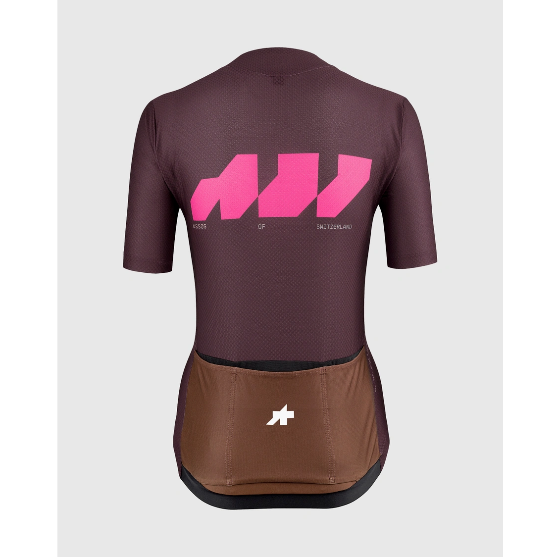 Maillot ASSOS DYORA R S11 We are the A Manches Courtes Femme Bordeaux