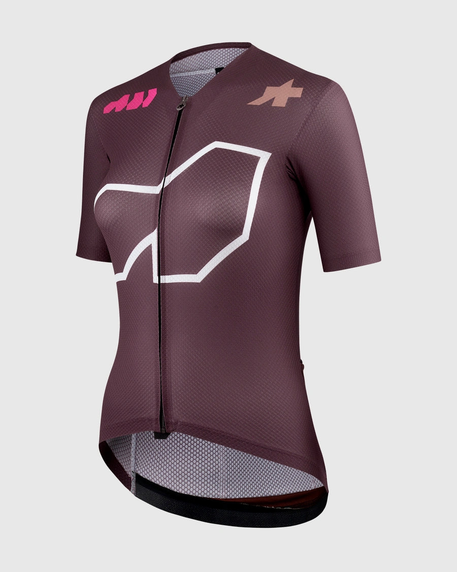 Maillot ASSOS DYORA R S11 We are the A Manches Courtes Femme Bordeaux