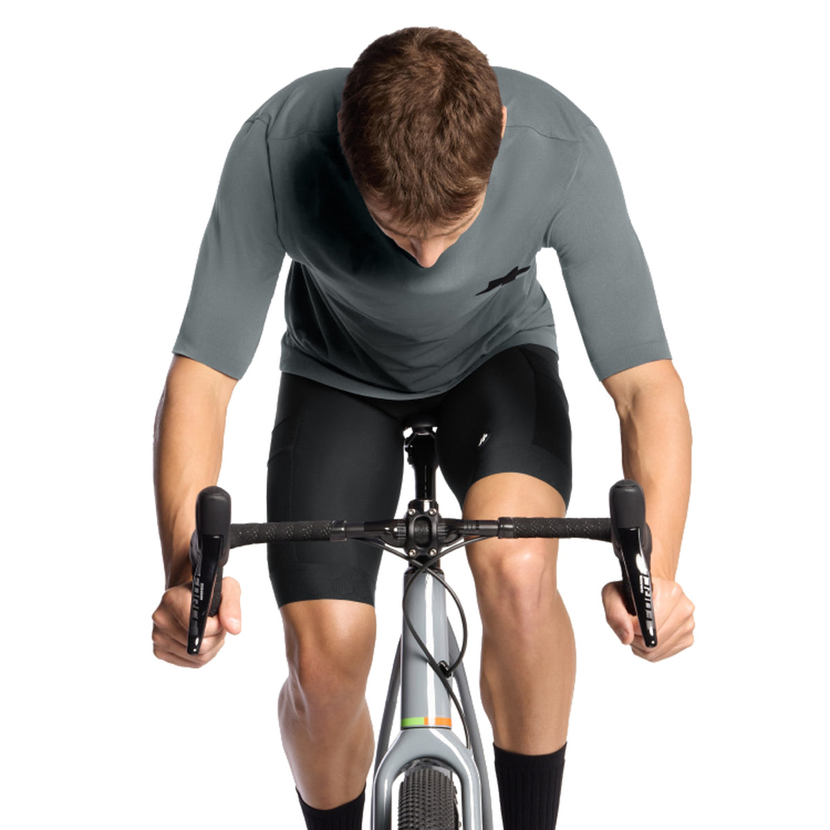 Maillot ASSOS TACTICA TECH T5 Manches Courtes Gris