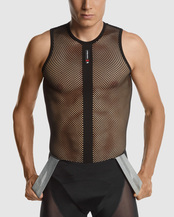 Sous-Vêtement Technique ASSOS  SKIN LAYER SUPERLEGER Sans manches Noir