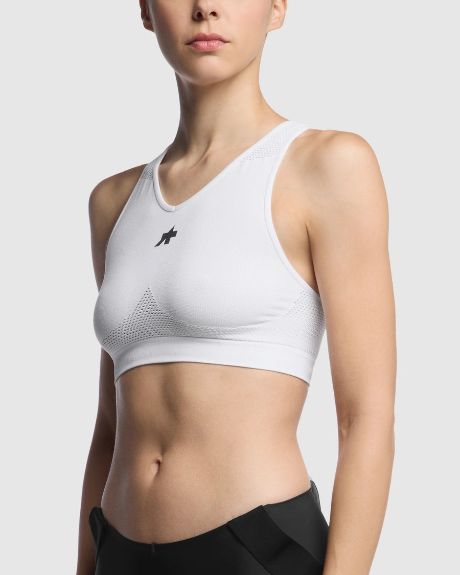 Brassière Femme ASSOS CROPPED P1 Blanc