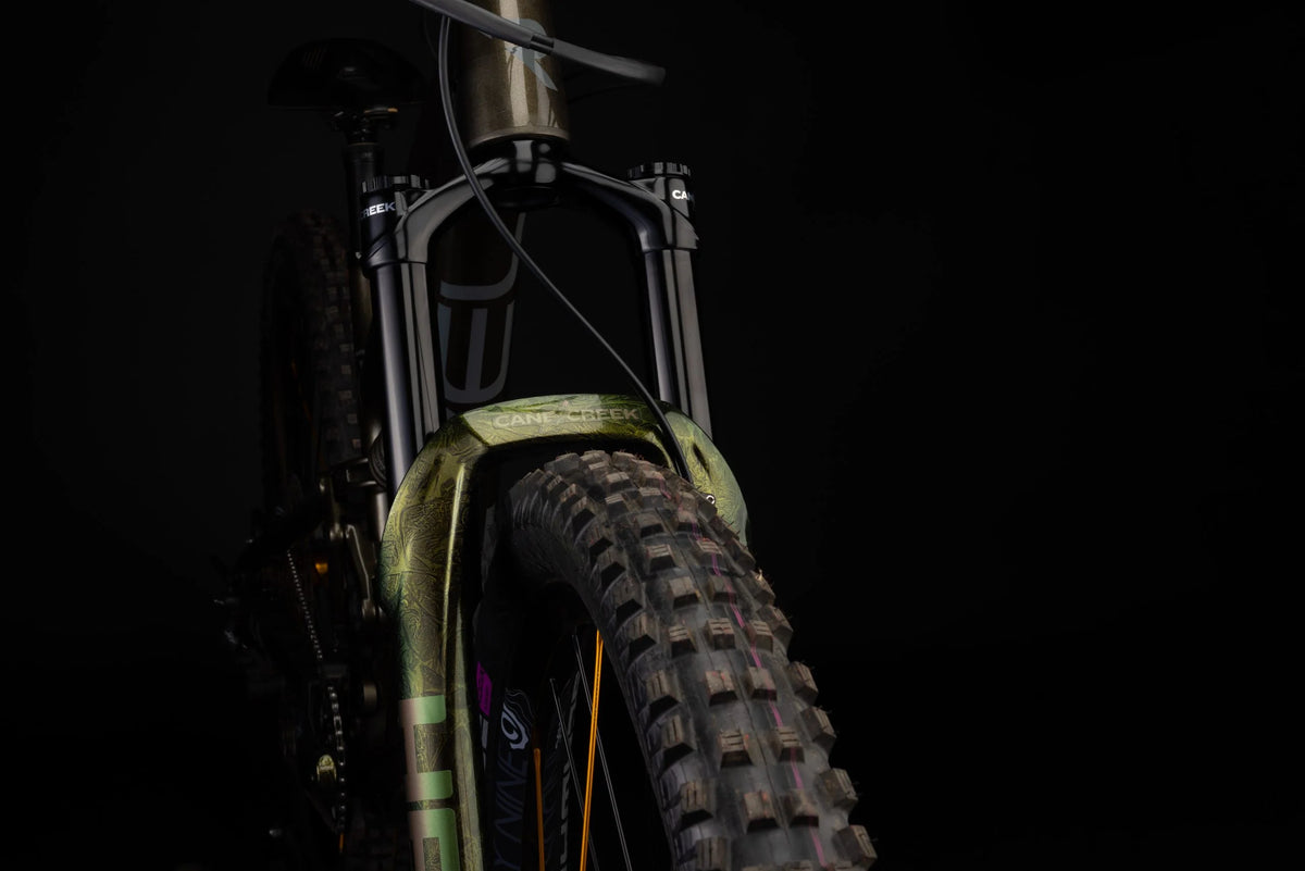 Fourche CANE CREEK HELM MKII AIR 29" Conique Axe 15x110 mm Boost - Édition Limitée Aurora