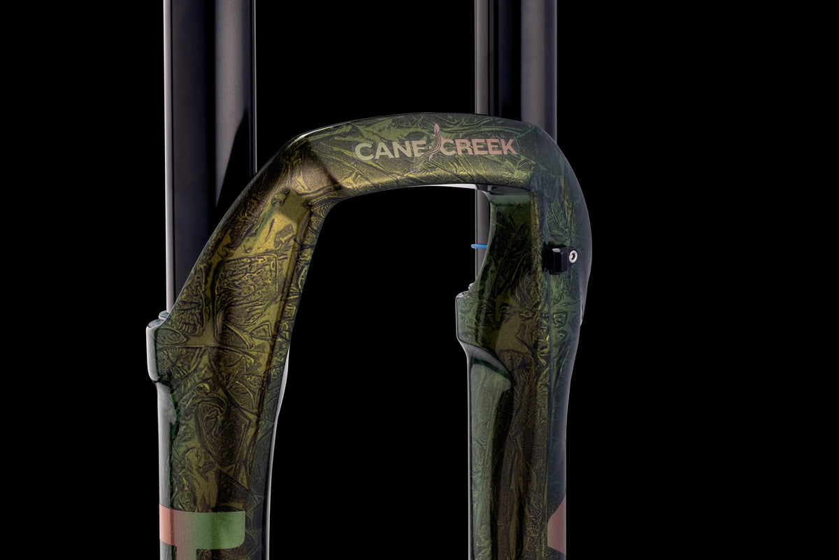 Fourche CANE CREEK HELM MKII AIR 29" Conique Axe 15x110 mm Boost - Édition Limitée Aurora
