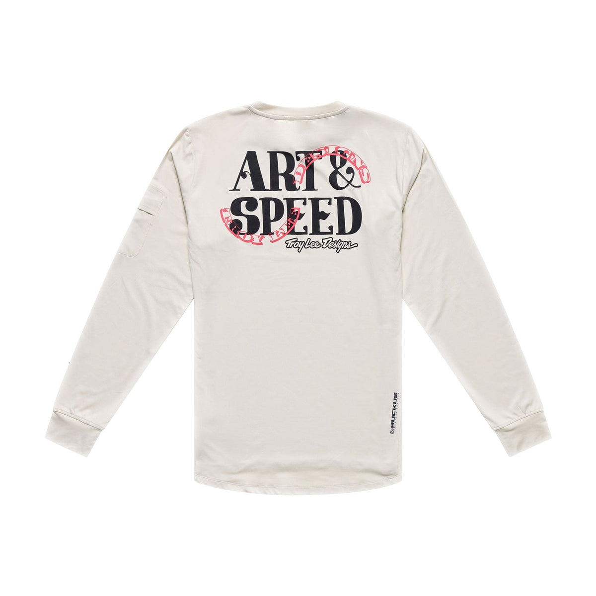 Maillot TROY LEE DESIGNS RUCKUS RIDE ART ET SPEED Manches Longues Pumice
