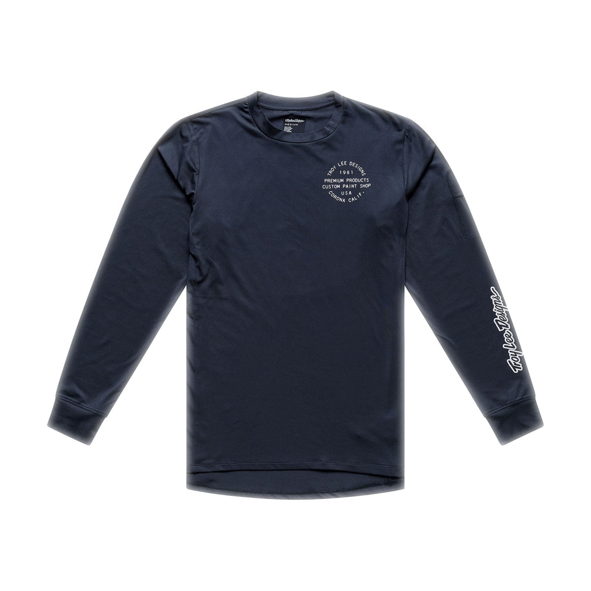 Maillot TROY LEE DESIGNS RUCKUS RIDE PRESSED Manches Longues Carbon