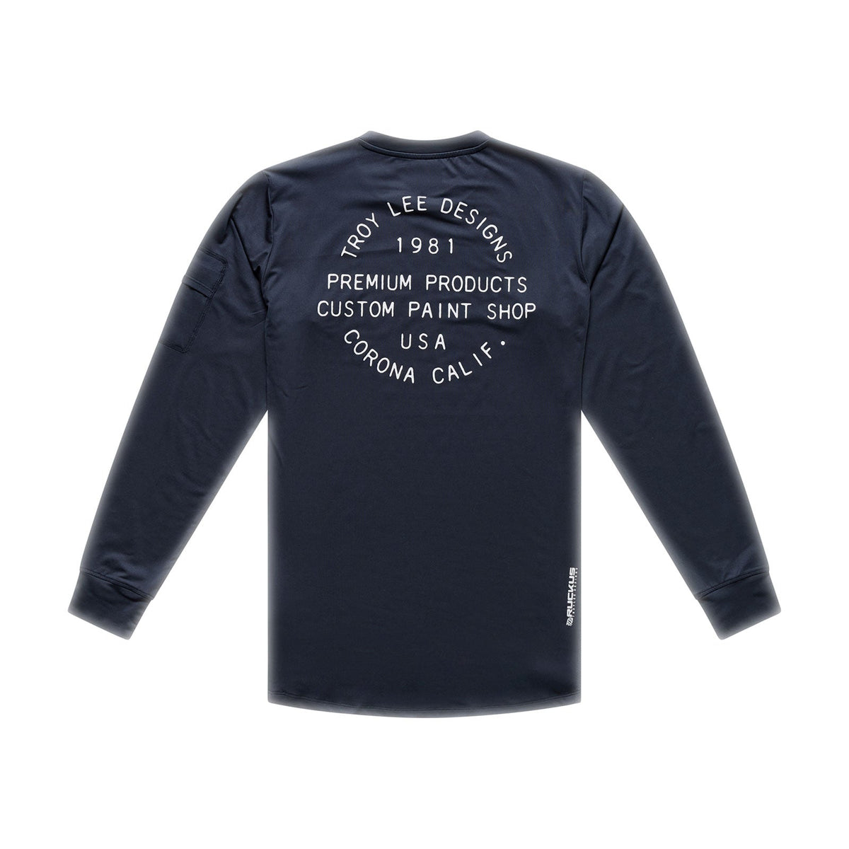 Maillot TROY LEE DESIGNS RUCKUS RIDE PRESSED Manches Longues Carbon