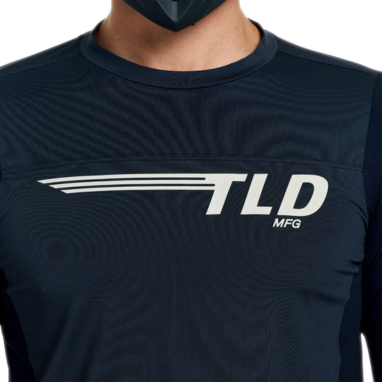Maillot TROY LEE DESIGNS RUCKUS WINGS Manches 3/4 Carbon