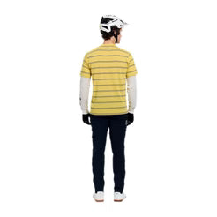 Maillot TROY LEE DESIGNS SKYLINE FAKIE RIDE Manches Longues Jaune