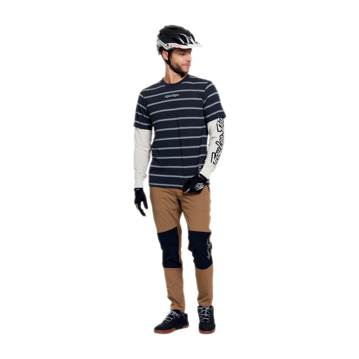 Maillot TROY LEE DESIGNS SKYLINE FAKIE RIDE Manches Longues Carbon