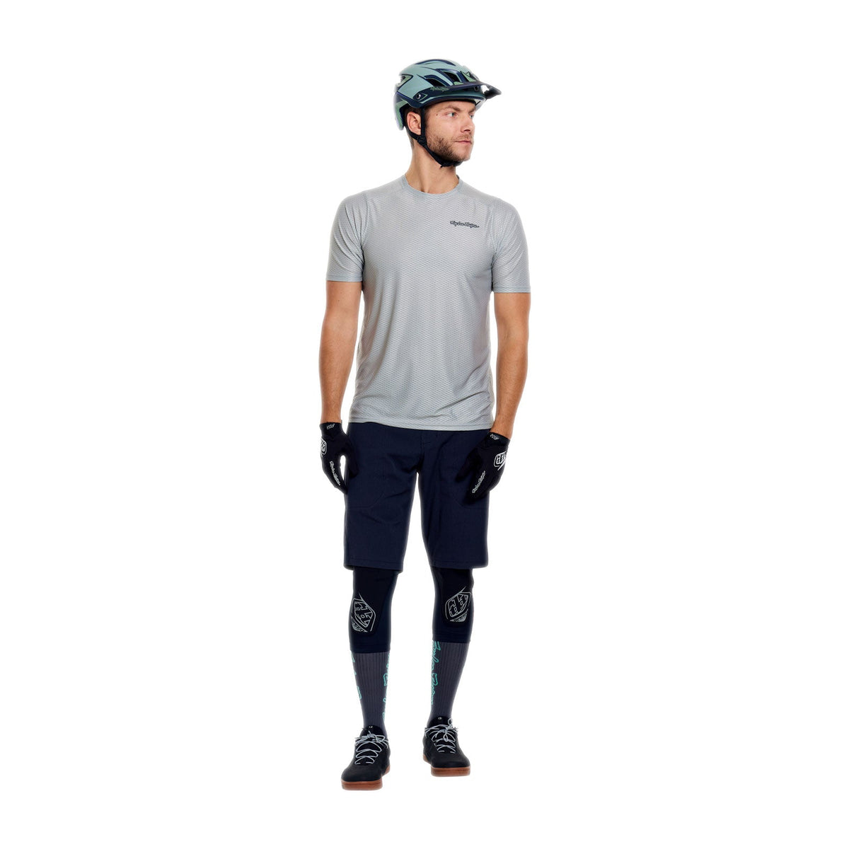 Maillot TROY LEE DESIGNS SKYLINE PRO AIR MONO Manches Courtes Sage