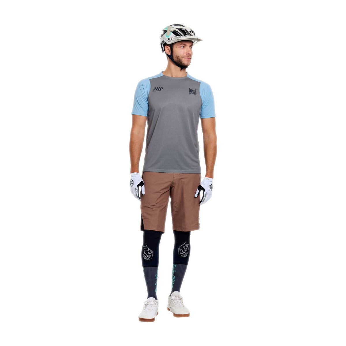 Maillot TROY LEE DESIGNS SKYLINE PRO FANGS ARMY Manches Courtes Kaki