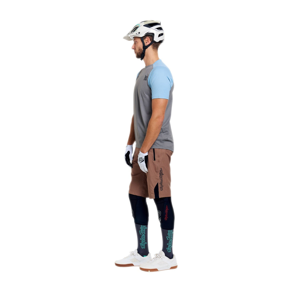 Maillot TROY LEE DESIGNS SKYLINE PRO FANGS ARMY Manches Courtes Kaki