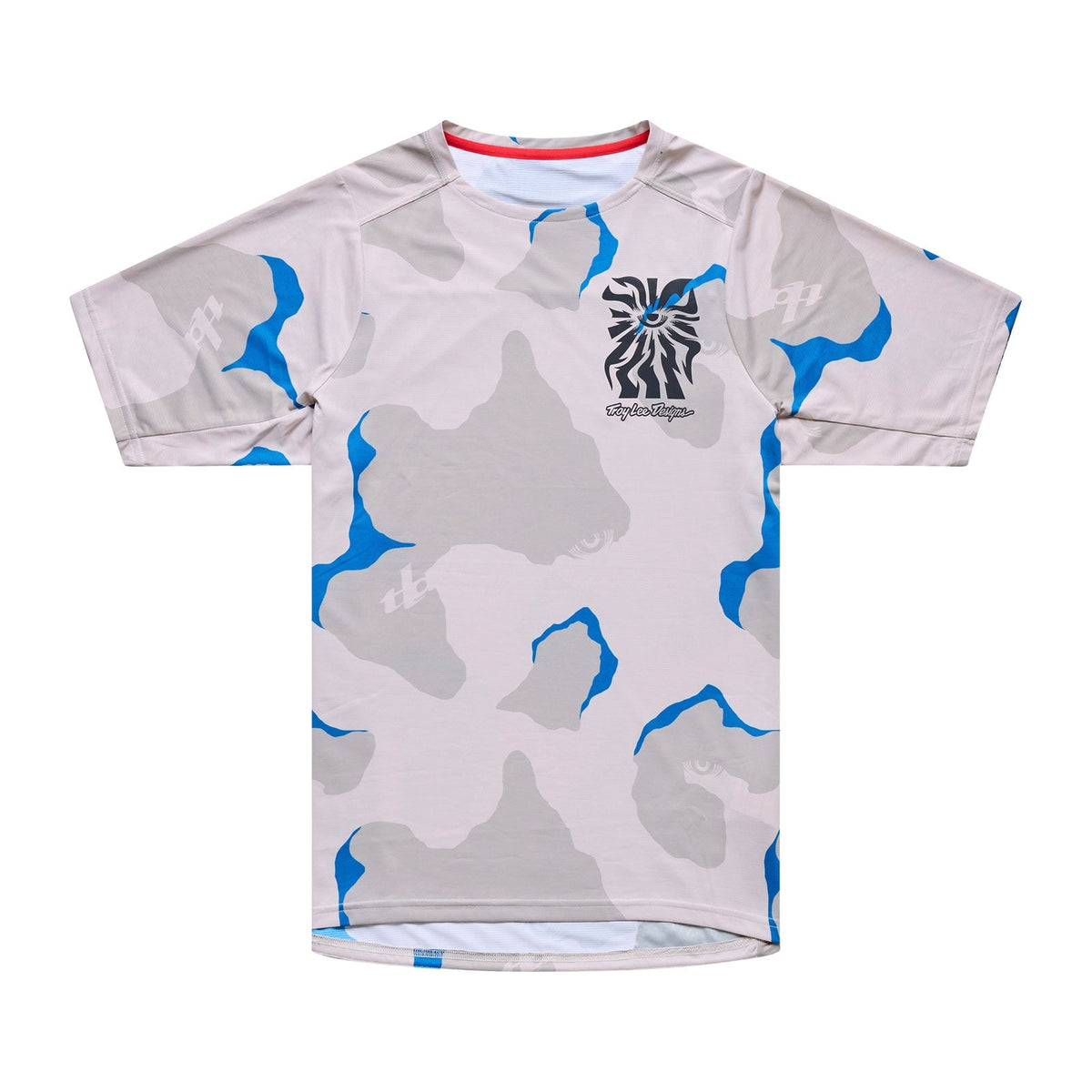 Maillot TROY LEE DESIGNS SKYLINE PRO FLOW CAMO Manches Courtes Pumice