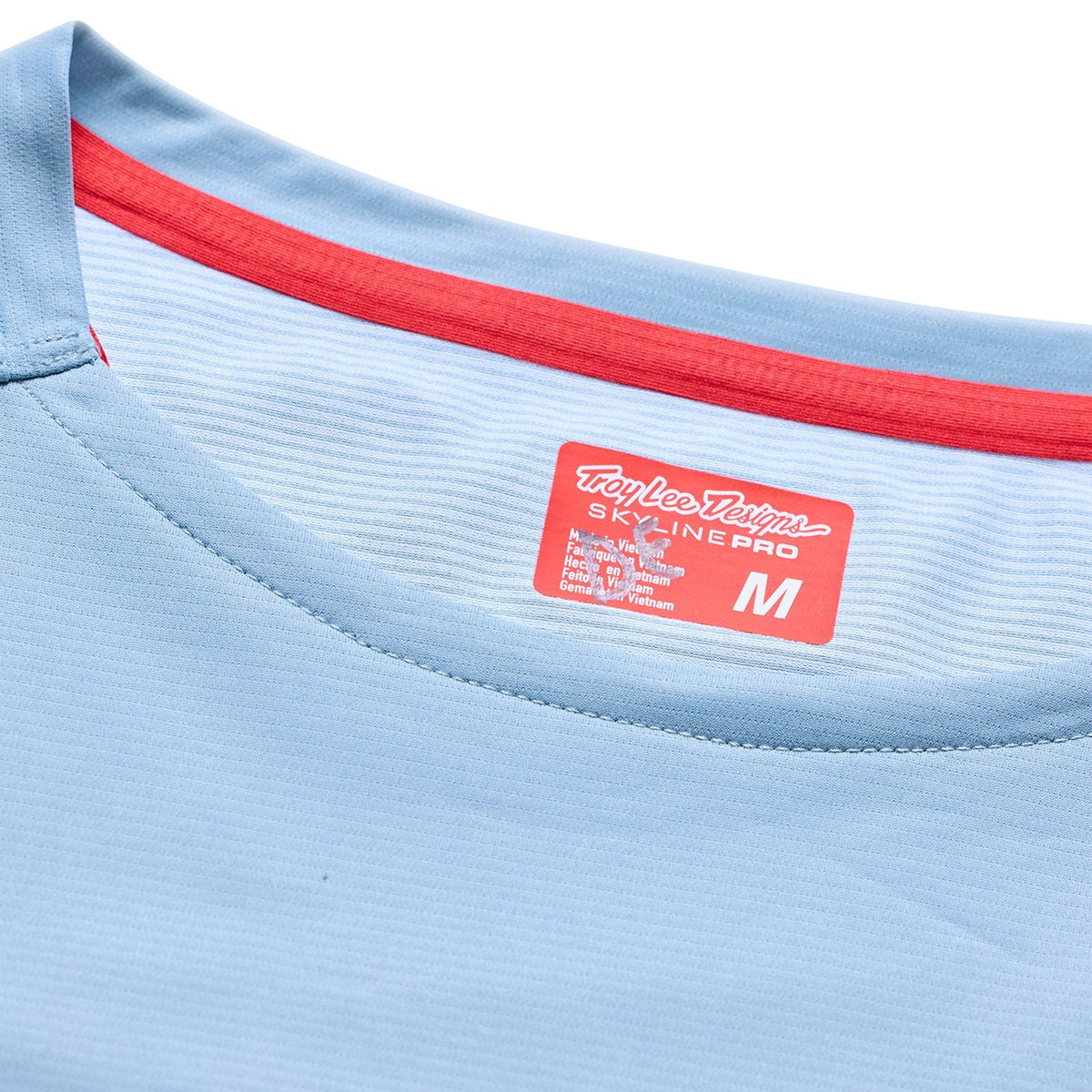 Maillot TROY LEE DESIGNS SKYLINE PRO MONO Manches Longues Bleu
