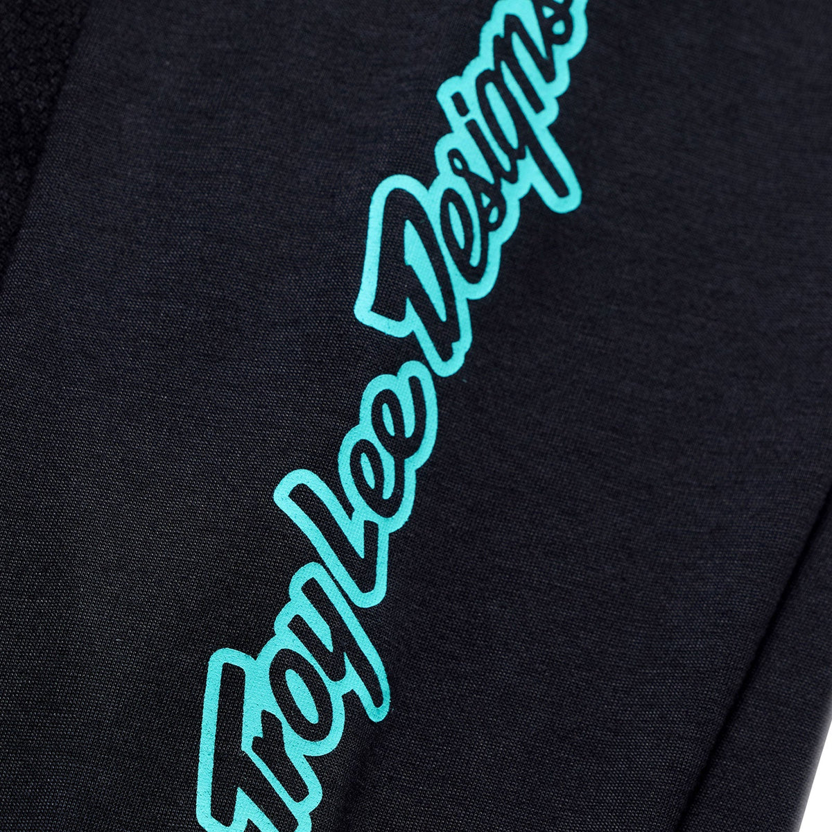 Maillot TROY LEE DESIGNS SKYLINE RIDE SIGNATURE Manches Longues Noir/Turquoise