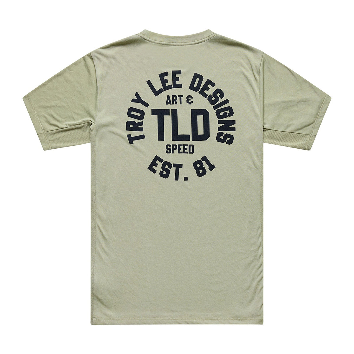 Maillot TROY LEE DESIGNS SKYLINE RIDE STAMPS Manches Courtes Sage