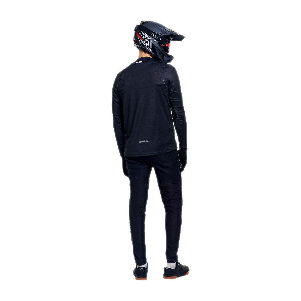 Maillot TROY LEE DESIGNS SPRINT PRO MONO Manches Longues Noir