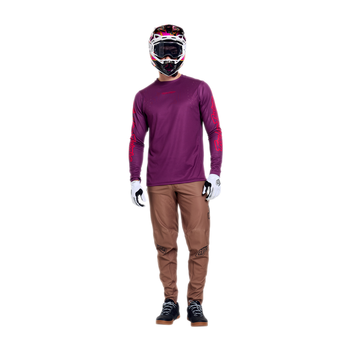 Maillot TROY LEE DESIGNS SPRINT PRO MONO Manches Longues Sangria