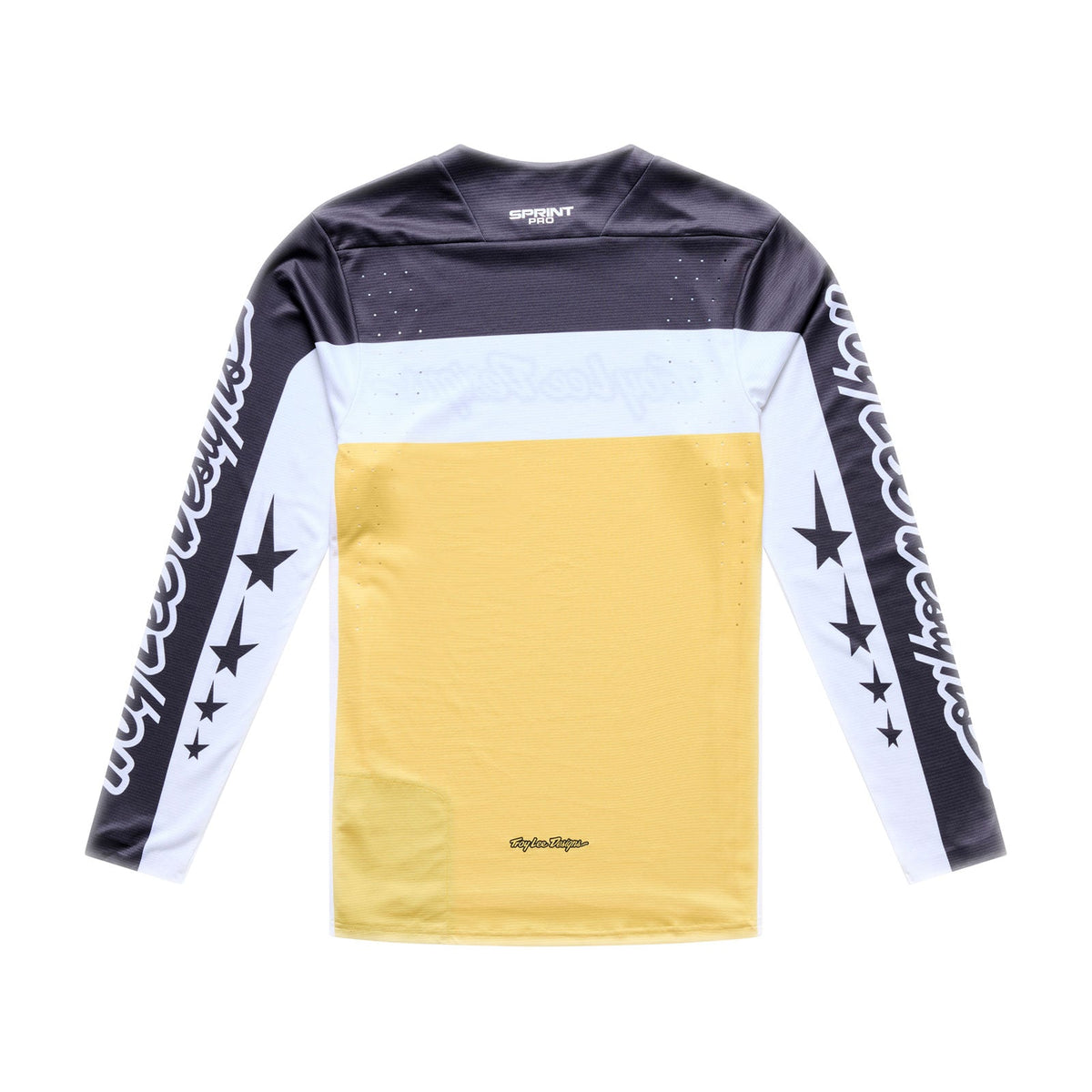 Maillot TROY LEE DESIGNS SPRINT PRO YO MOTO Manches Longues Noir/Jaune