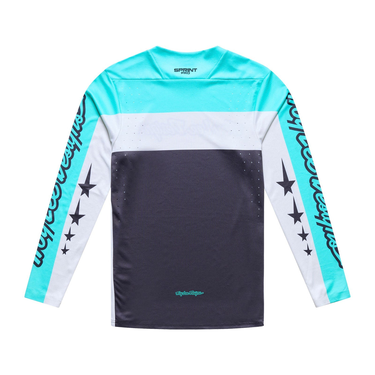Maillot TROY LEE DESIGNS SPRINT PRO YO MOTO Manches Longues Noir/Bleu