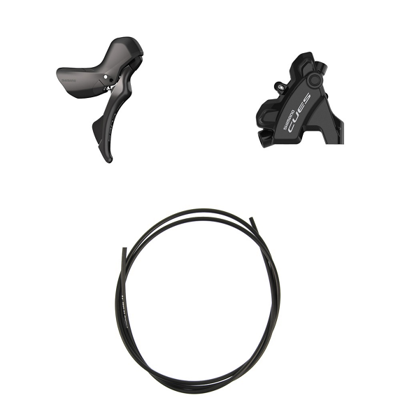 Levier Droit  et Étrier Arrière SHIMANO CUES U6030 10/11V Flatmount Sans Disque
