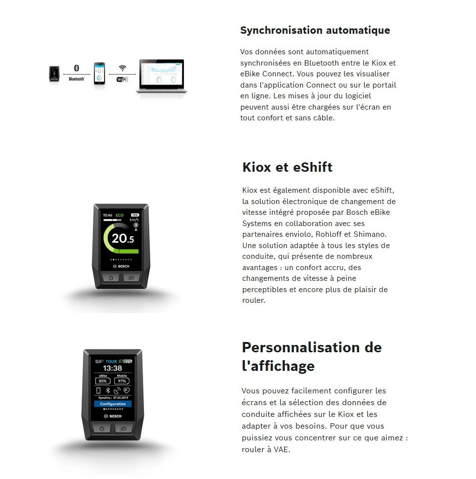 Kit Complet Écran BOSCH KIOX
