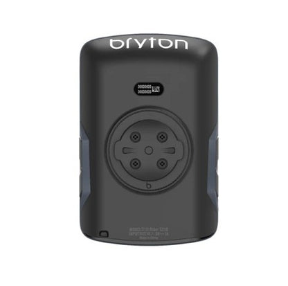 Compteur GPS BRYTON RIDER S510E — dos et fixation du GPS
