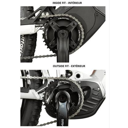 Plateau Mono BURGTEC E-BIKE THICK THIN Intérieur 104mm