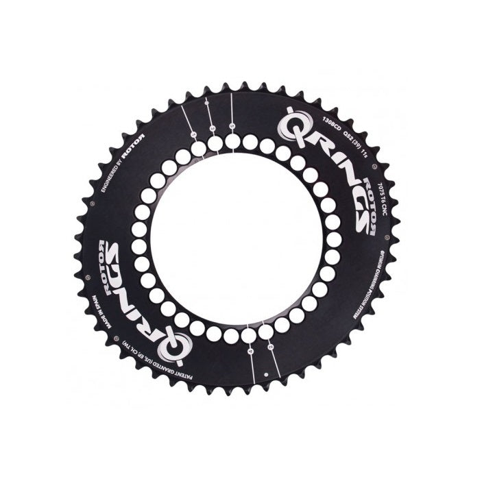 Plateau Intérieur Ovale 10/11V ROTOR Q-RING 130 mm