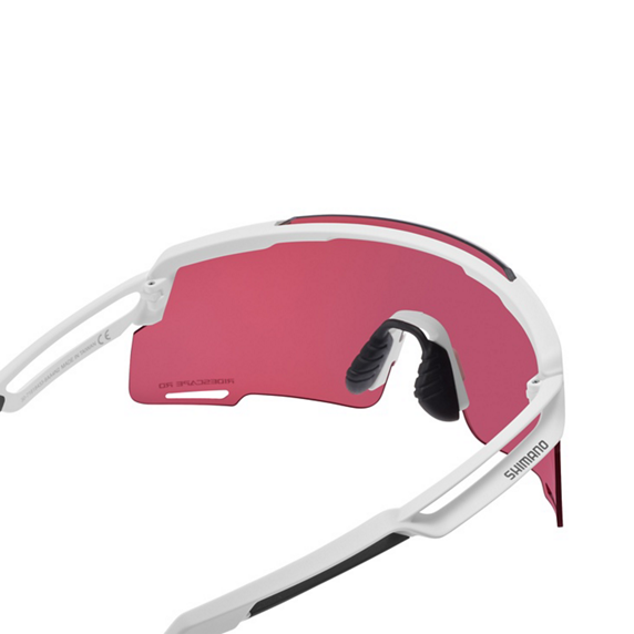 Lunettes SHIMANO EQUINOX 4 CE-EQNX5 Blanc Matt  Verre Ridescape Road