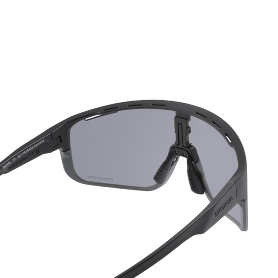 Lunettes SHIMANO PULSAR 3 Noir Matt Verre Photochromique Gris