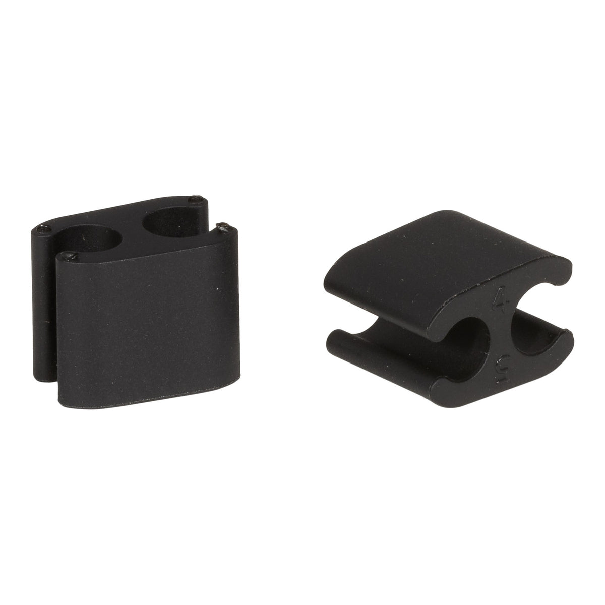 Kit de 10 Guides Clips Duo ELVEDES Diam 5mm/5mm Plastique