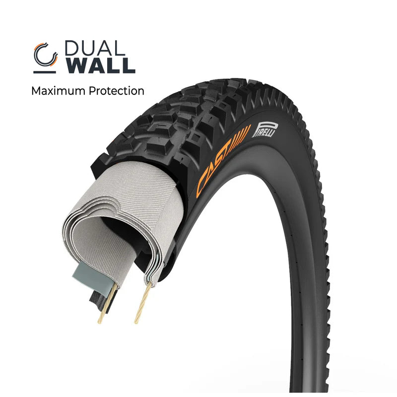Pneu CAST PIRELLI ANTAGONIST 27.5x2.40 DualWall Smart Evo DH Tubeless Ready
