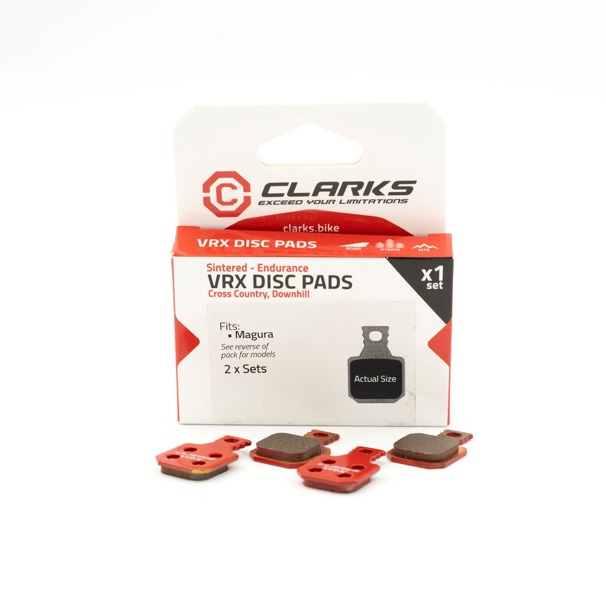 Plaquettes Métalliques CLARKS Magura MT5 MT7 MT Trail