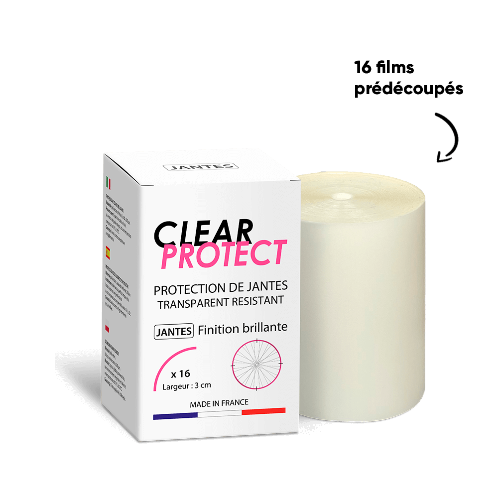Protection Adhésive pour Jantes CLEARPROTECT Brillant